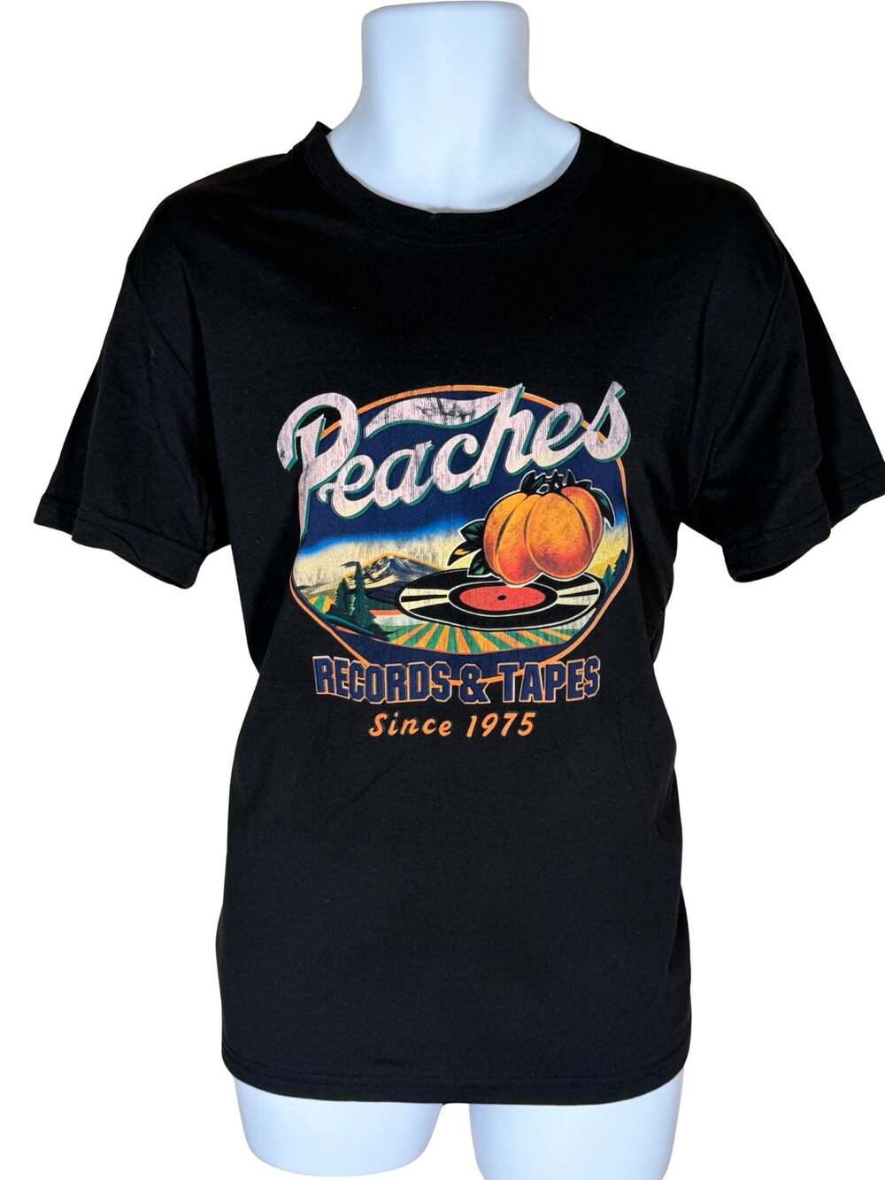 Peaches Records & Tapes Since 1975 unisex Medium